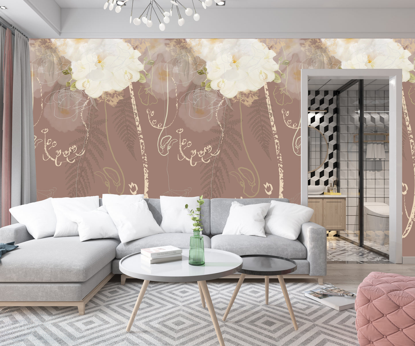 Blomster fall Wallpaper