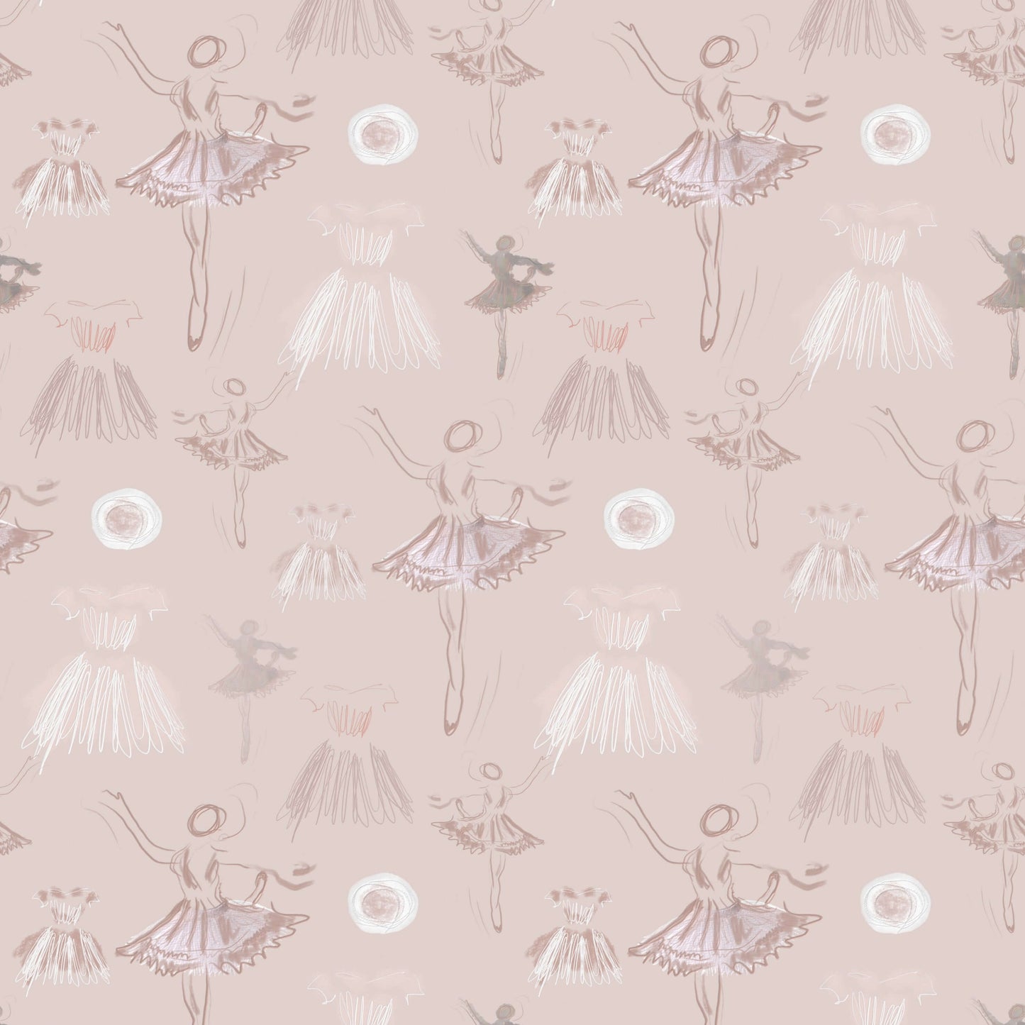 Ballerina Wallpaper Design