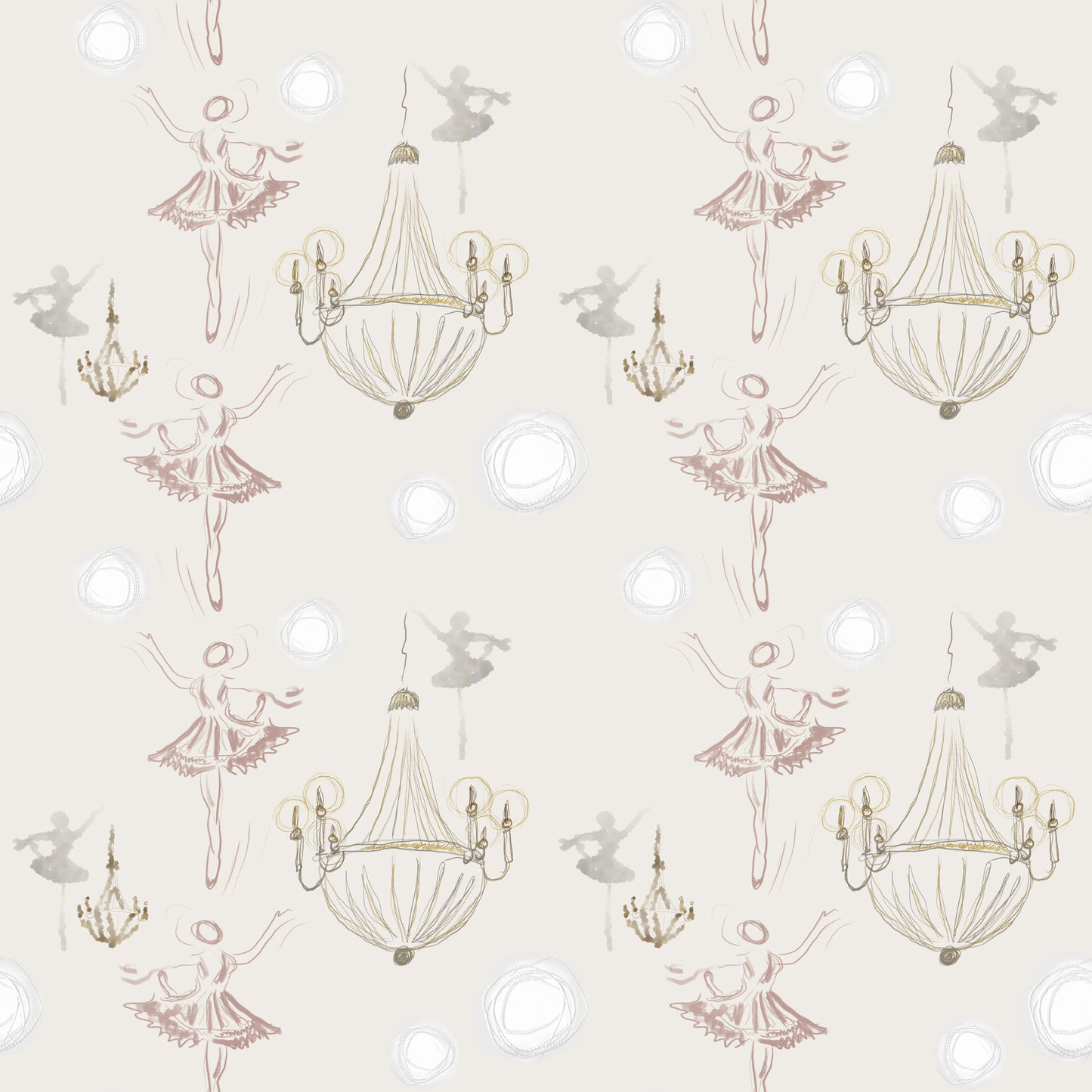 Crystal Chandelier Wallpaper