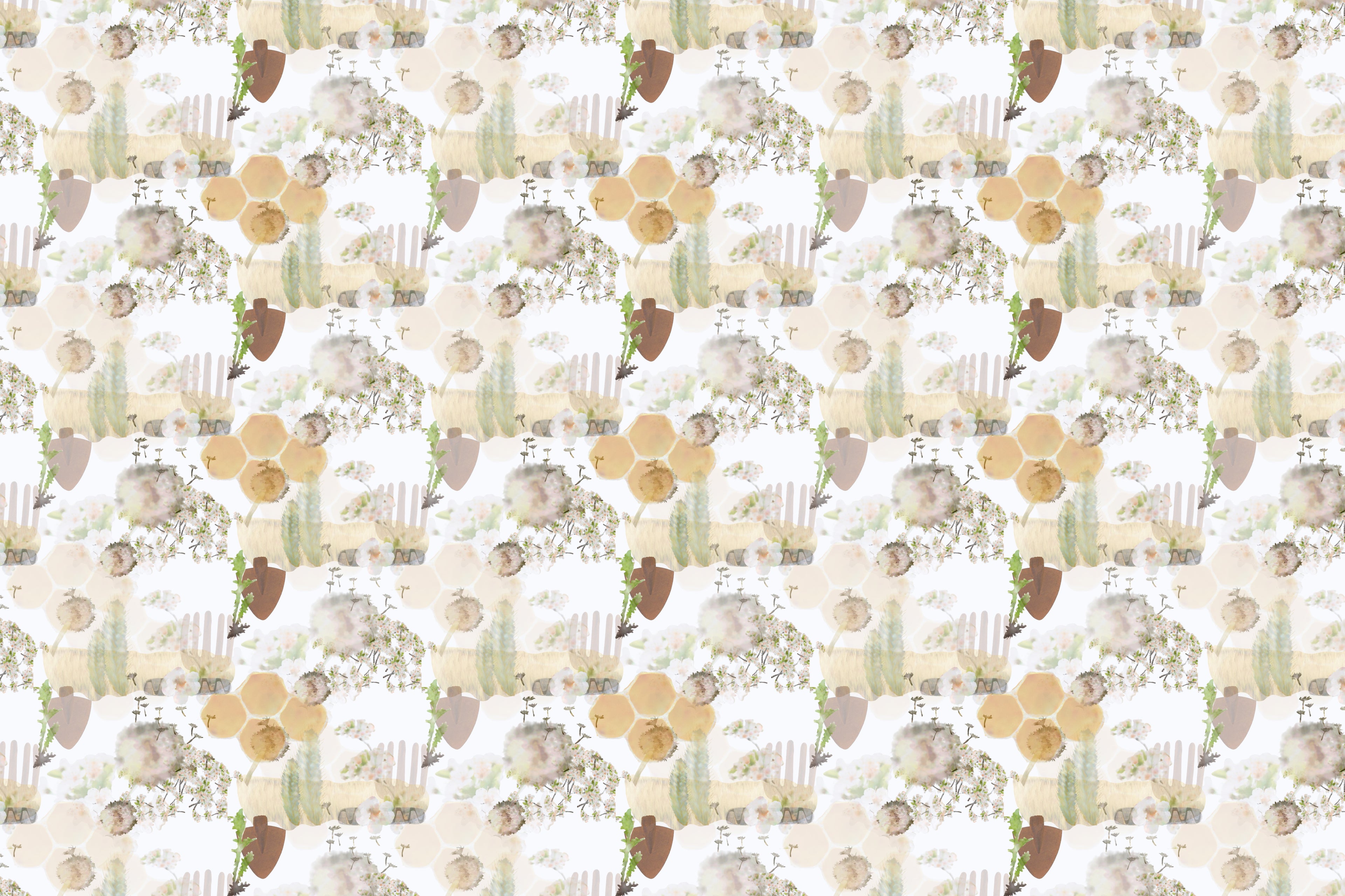 Floral Garden Wallpaper Design