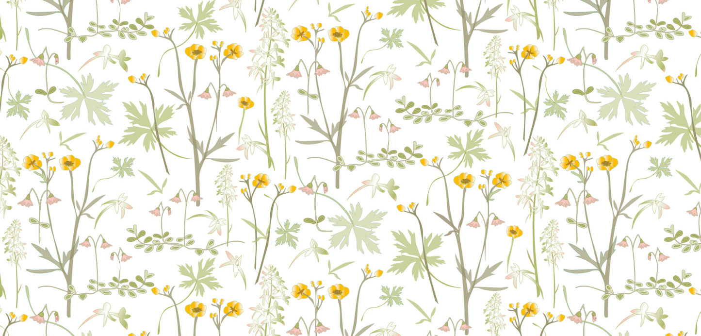 Flower Meadow Wallpaper