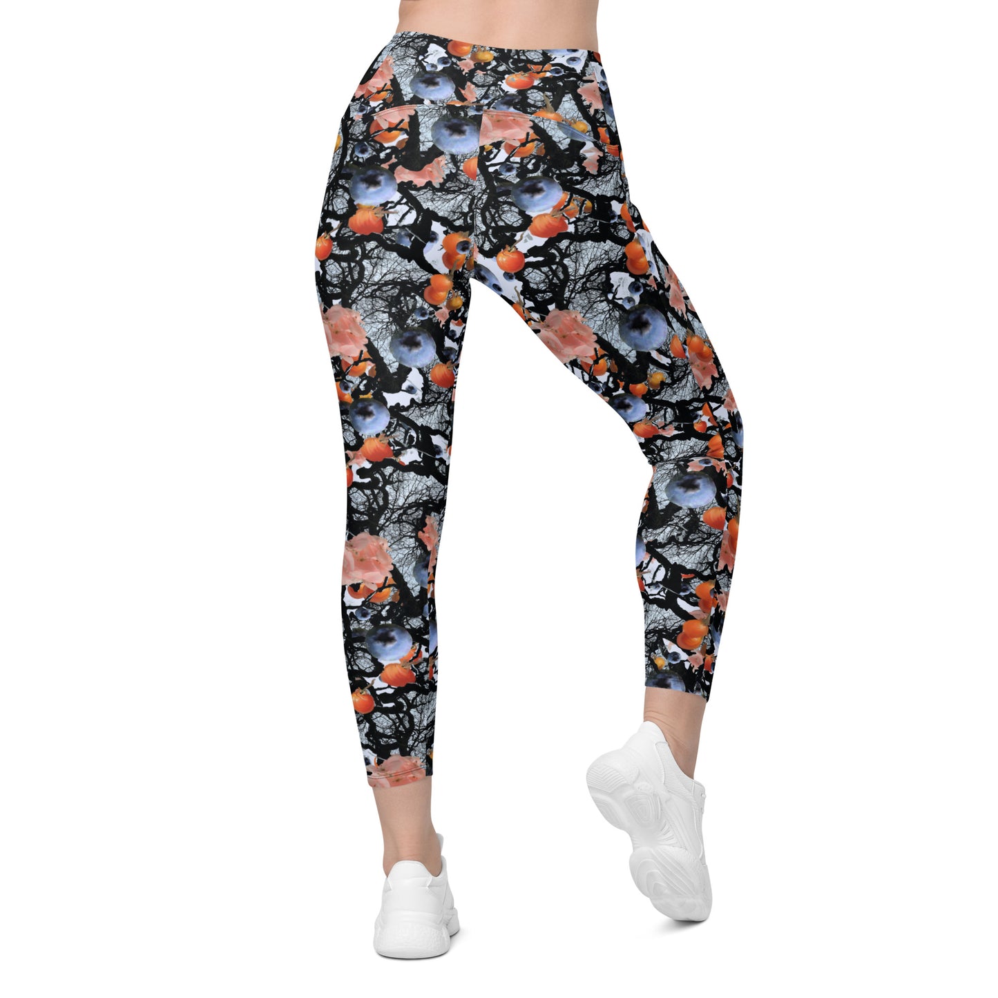 Blueberry Compote Leggings with Pockets