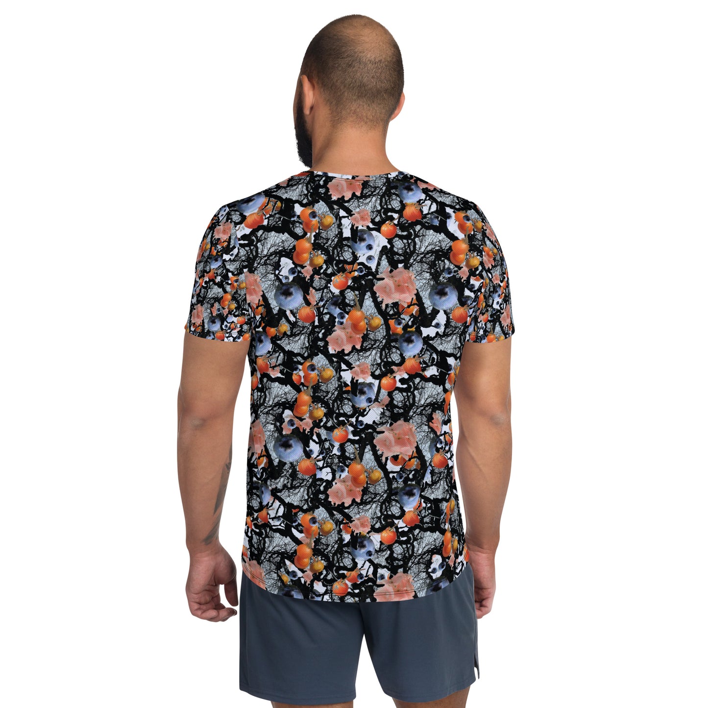 Blueberry Compote Men's Athletic T-Shirt
