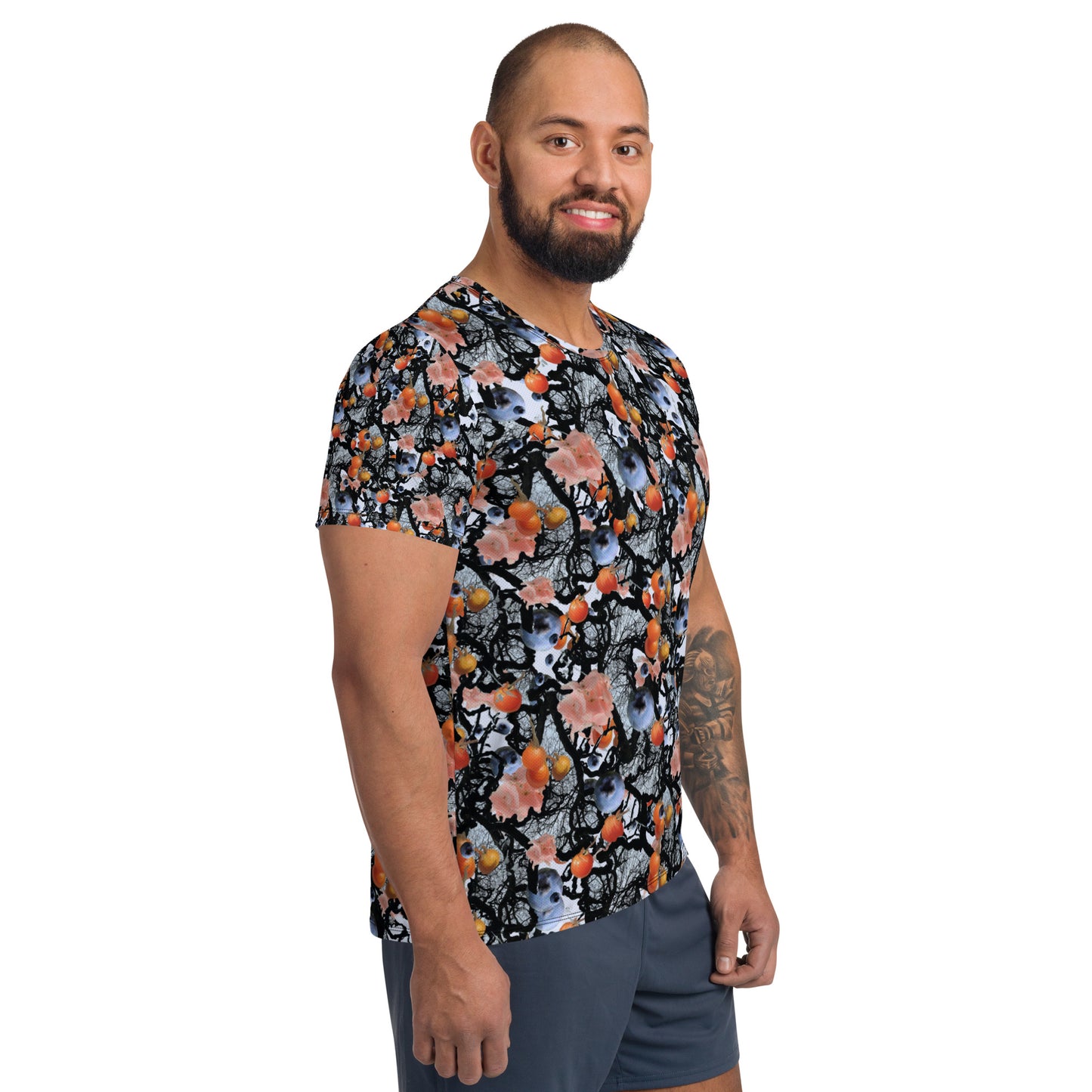 Blueberry Compote Men's Athletic T-Shirt