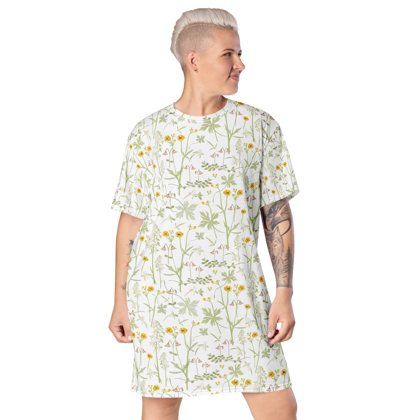 Flowerfield T-Shirt Dress