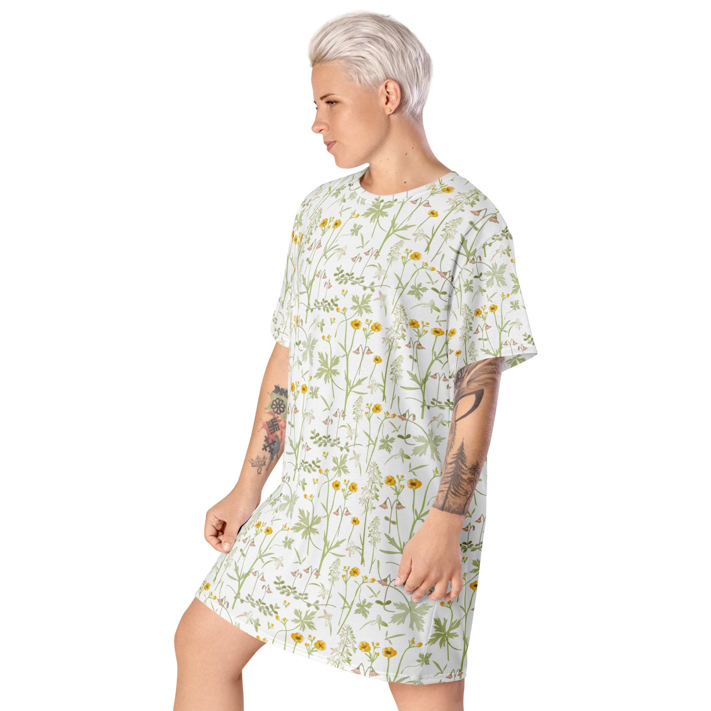Flowerfield T-Shirt Dress