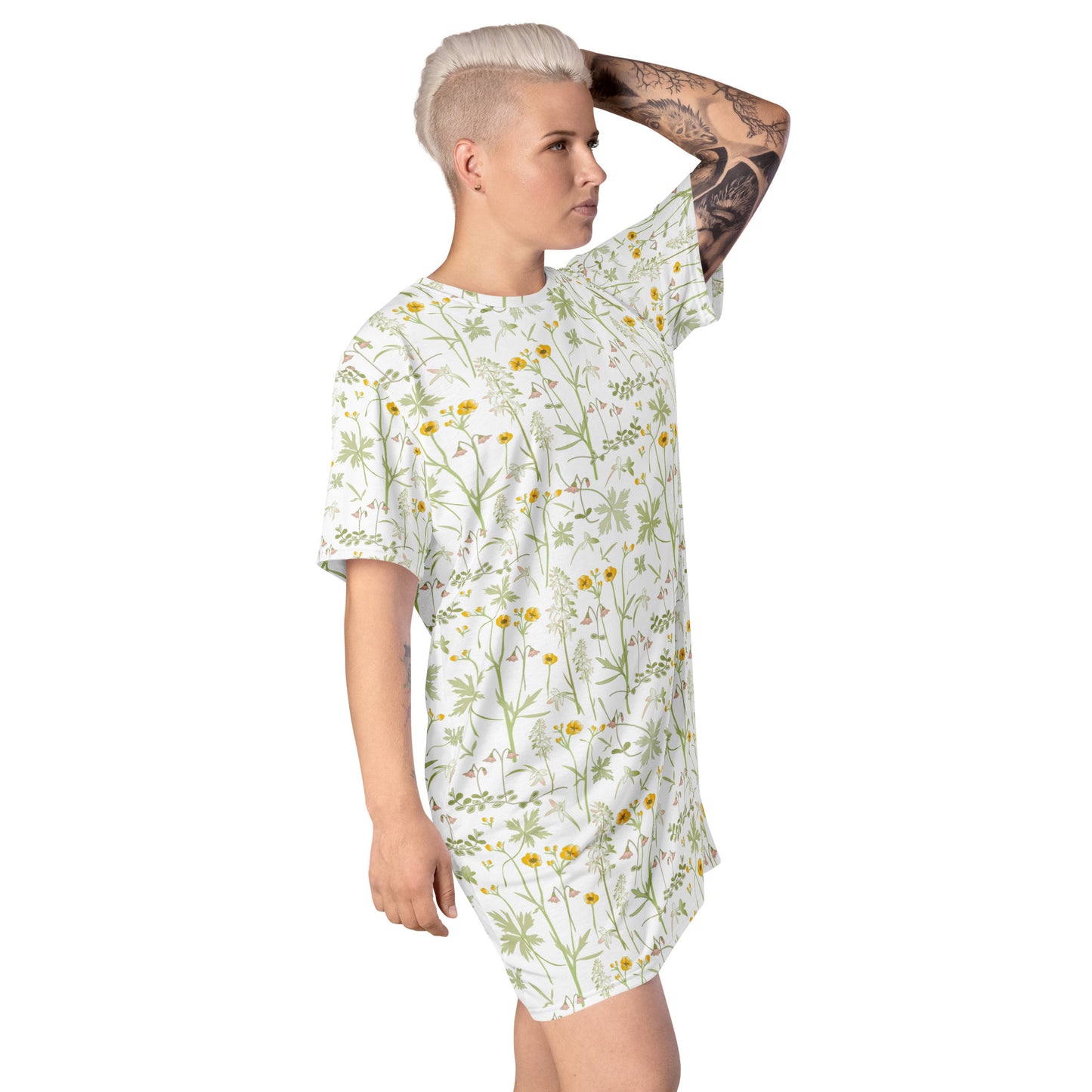 Flowerfield T-Shirt Dress
