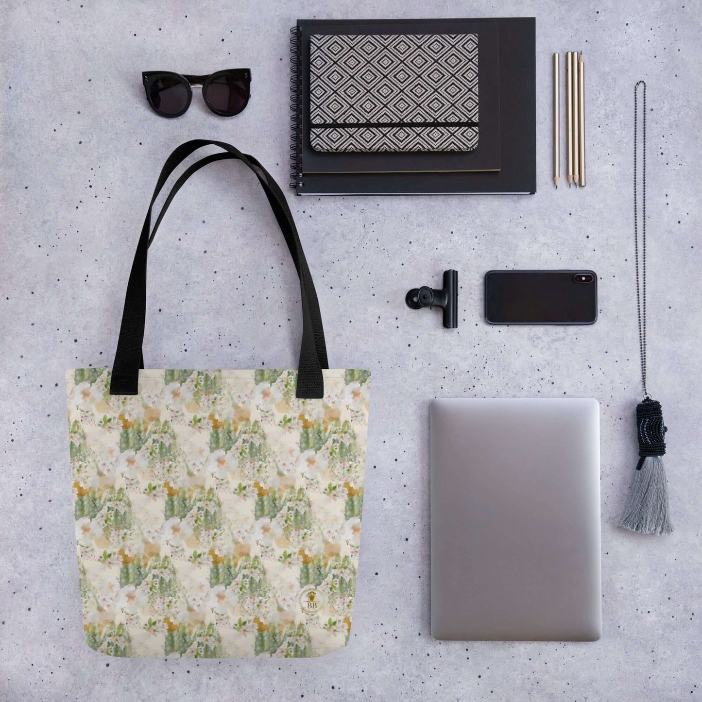 Spacious Honeycomb Tote Bag