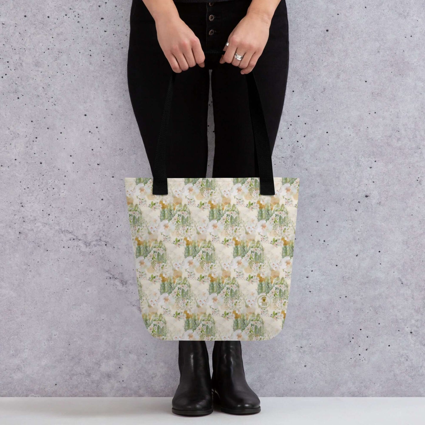 Spacious Honeycomb Tote Bag