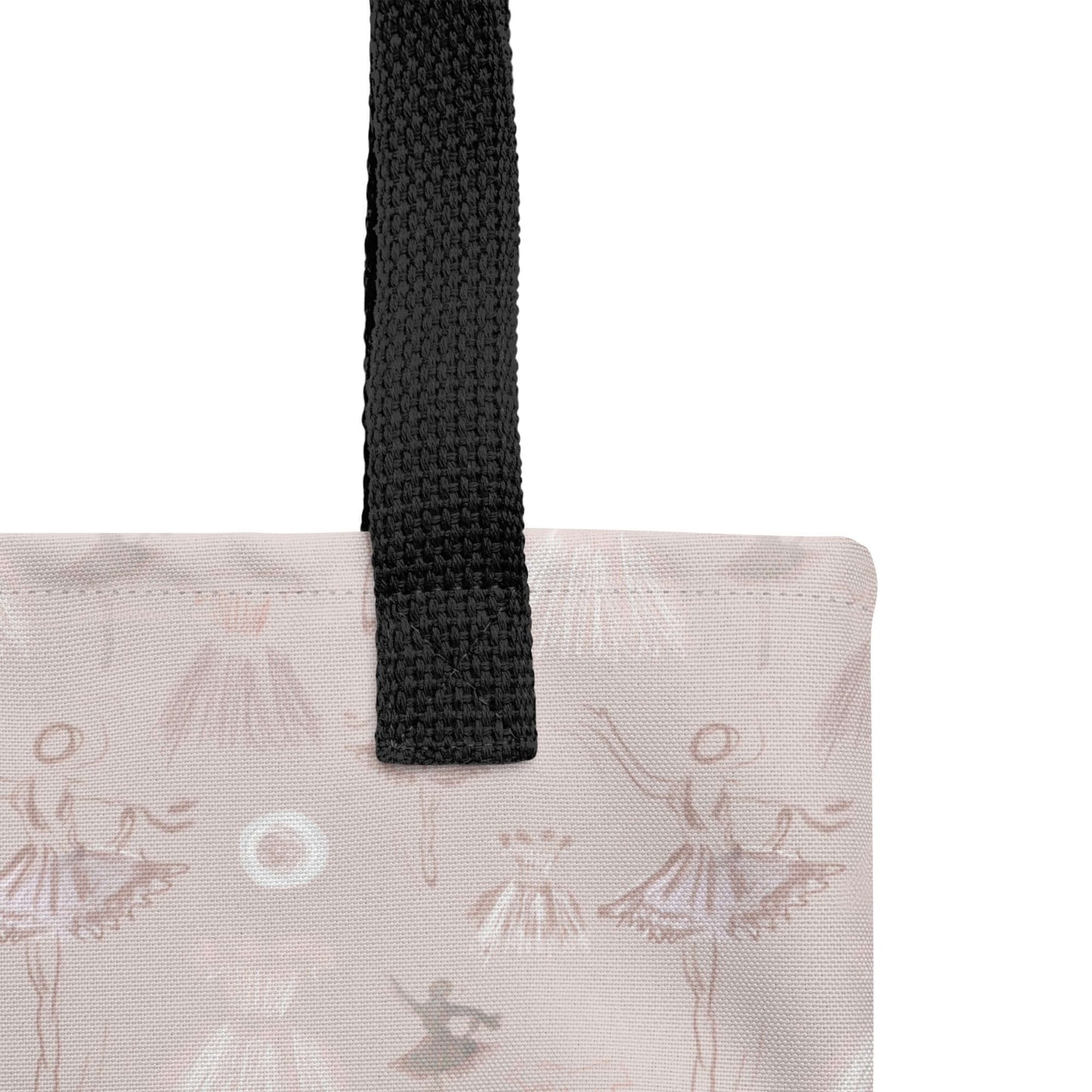 Stylish Ballerina Tote Bag