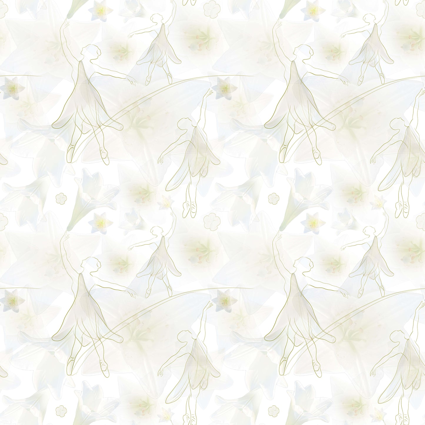 Liljor Ballerina Wallpaper