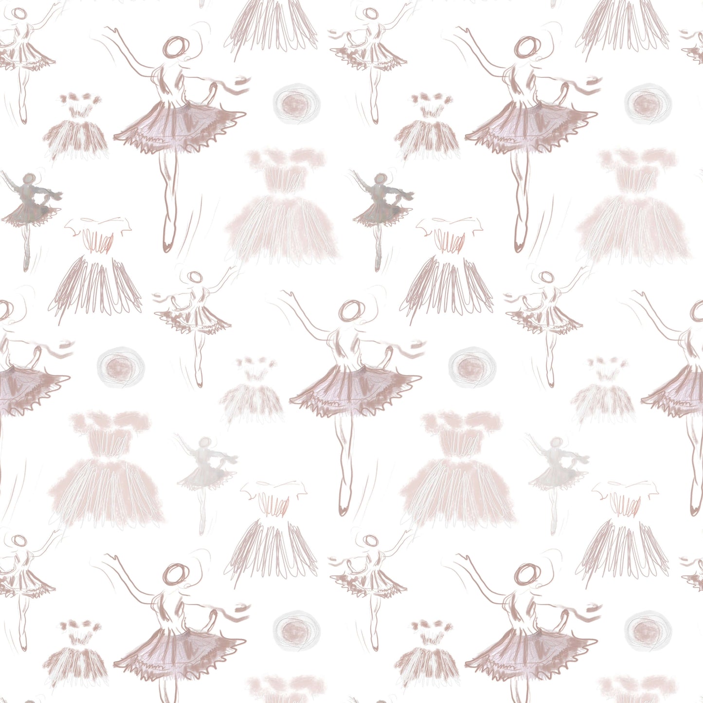 Ballerina Wallpaper Design