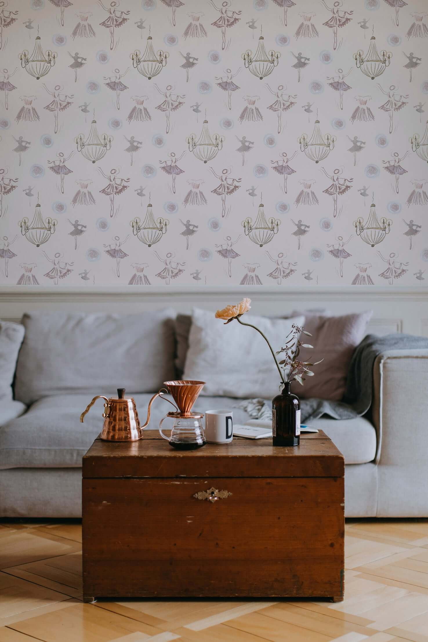 Ballerina Wallpaper Design
