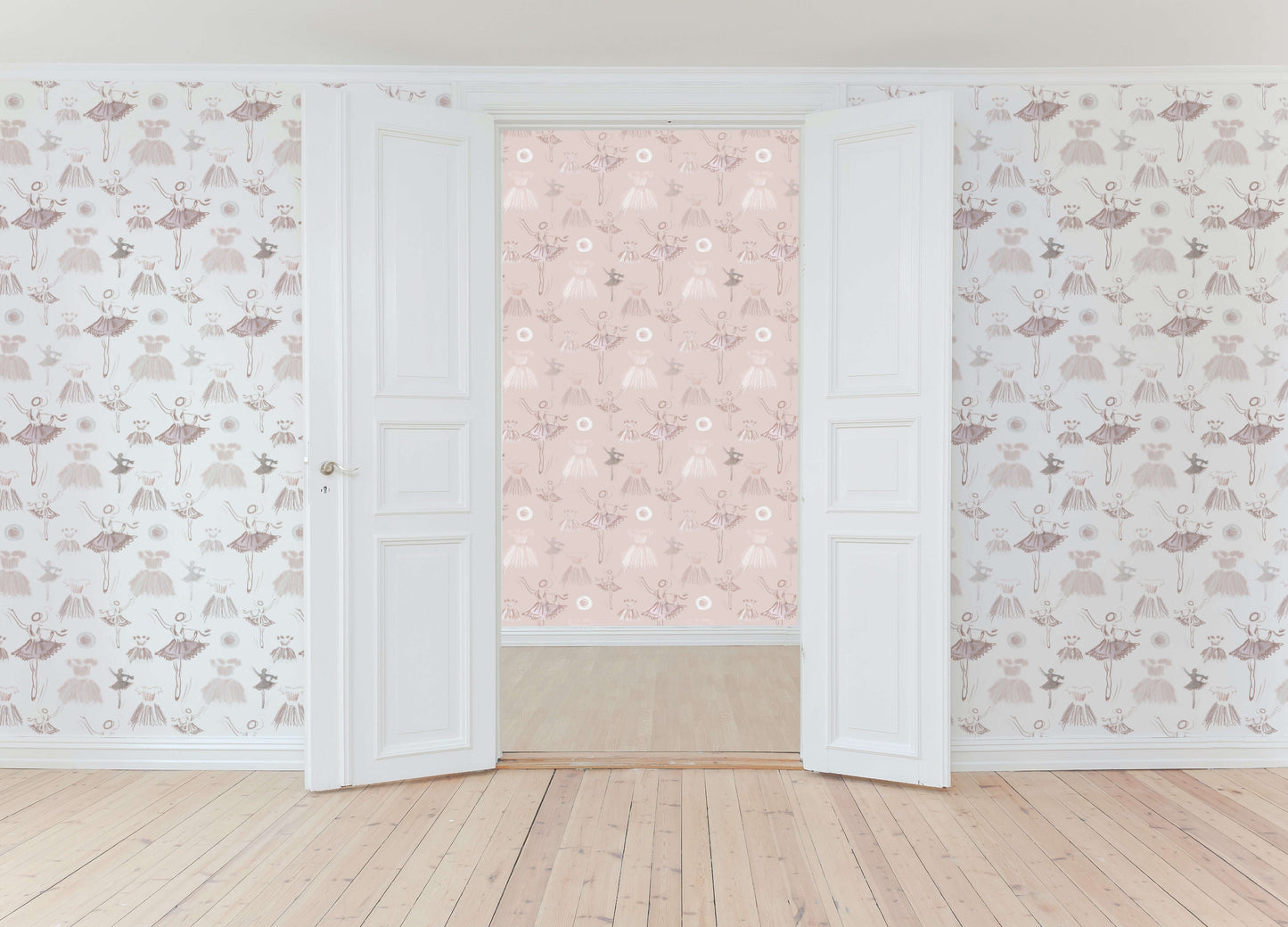 Ballerina Wallpaper Design