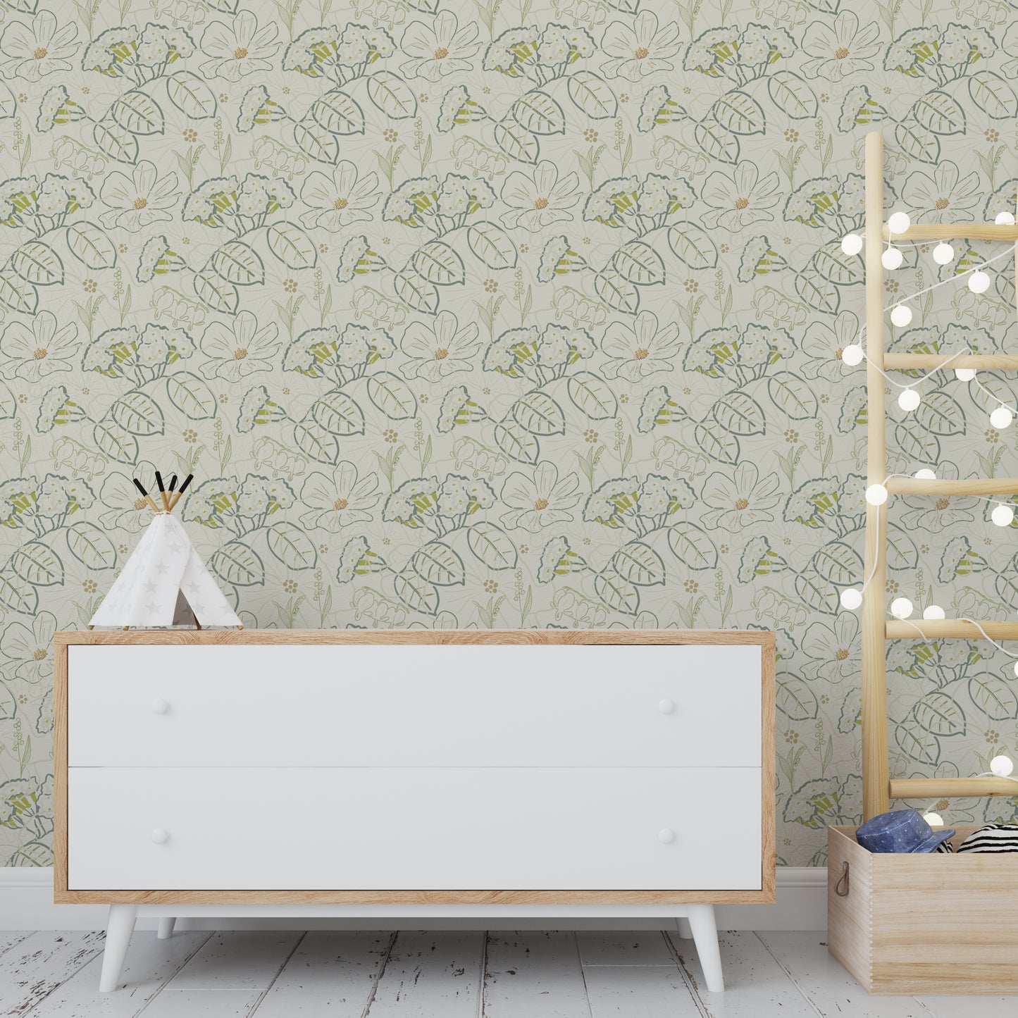 Floral Wallpaper Friskis