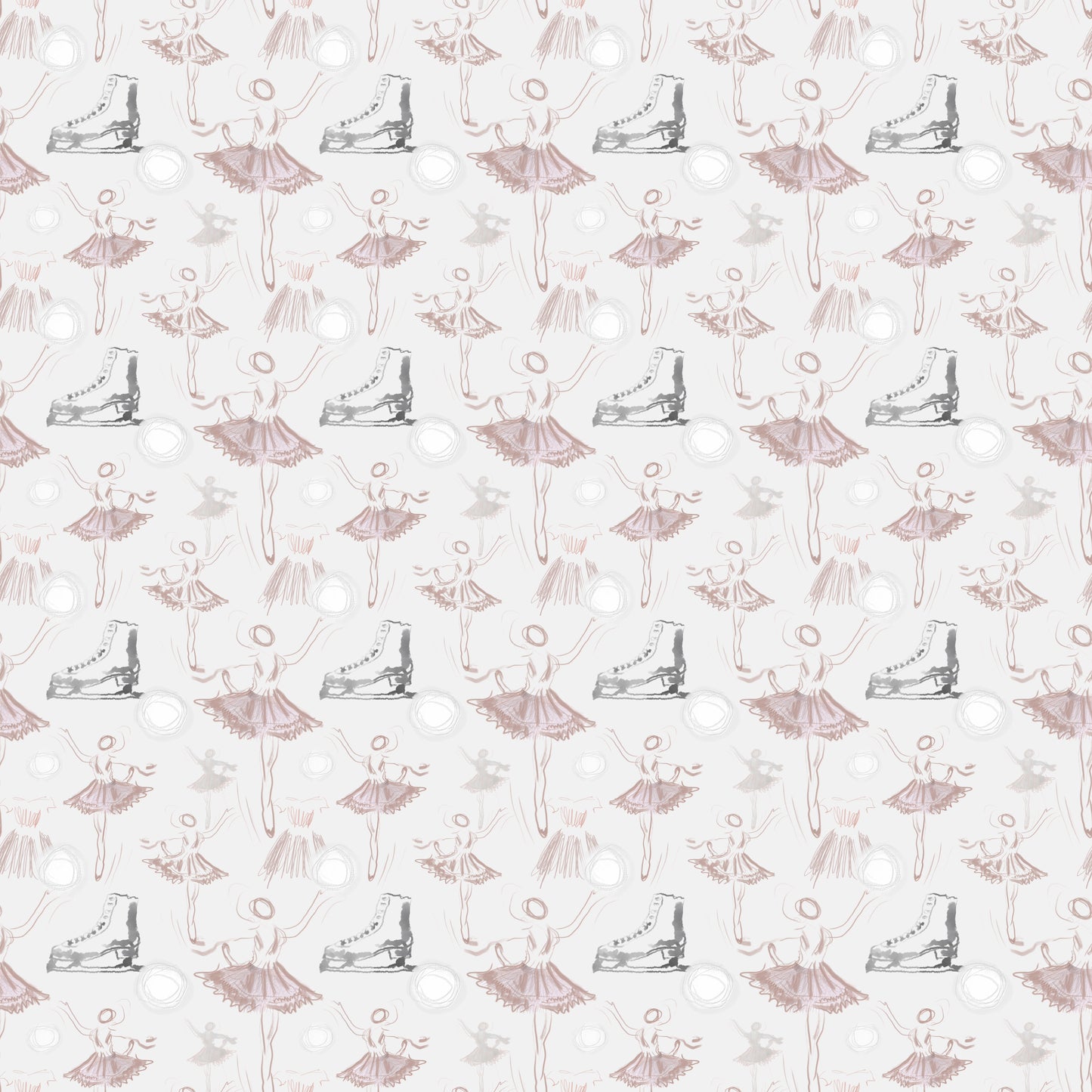Winter Ballerina Wallpaper