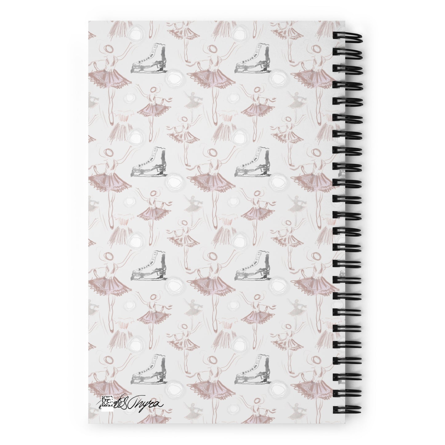 Ballerina Spiral Notebook