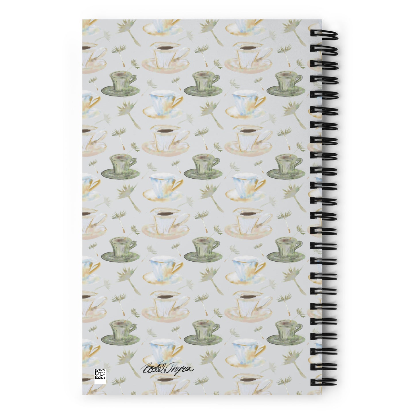 Wire-bound notebook