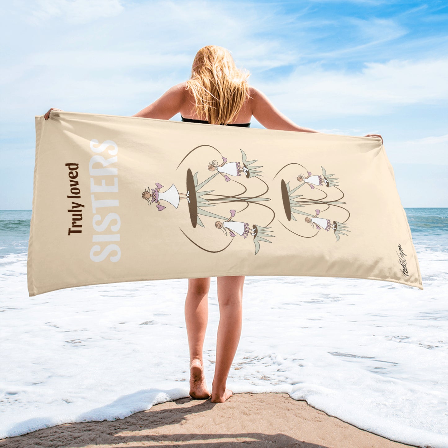Loved Sand Towel