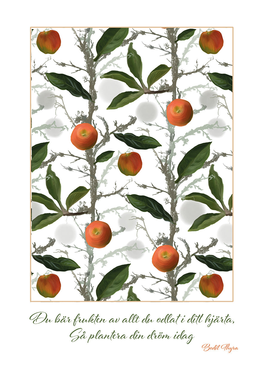 Poster - Äpplen